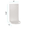 Alpine Industries Universal Soap/Sanitizer Dispenser Drip Tray, White 4TRAY-WHI